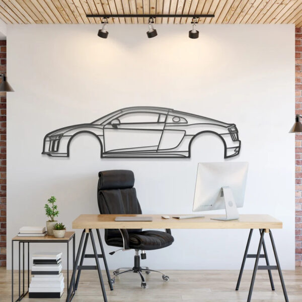 Audi R8 wall art