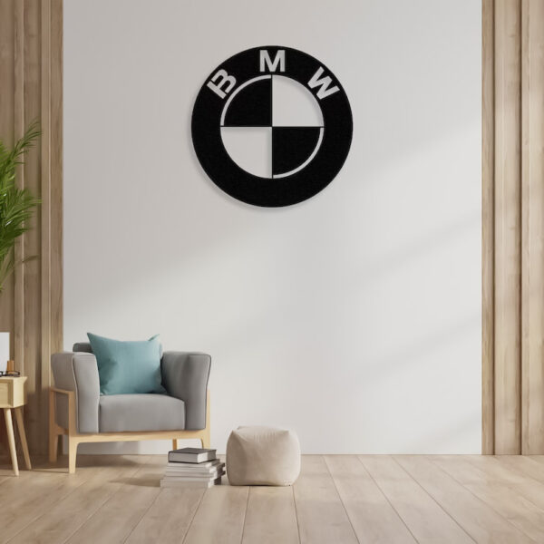 BMW LOGO Wooden wall decor