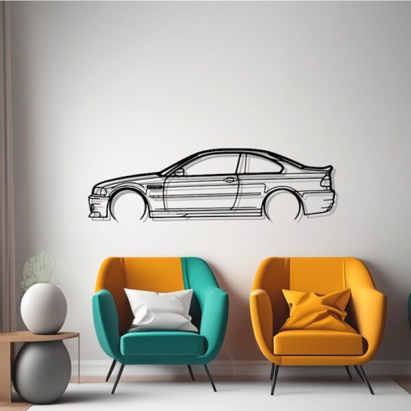 BMW M3 E46 wall decor