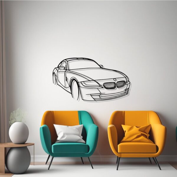 BMW Z4 RS Side-View wall decor