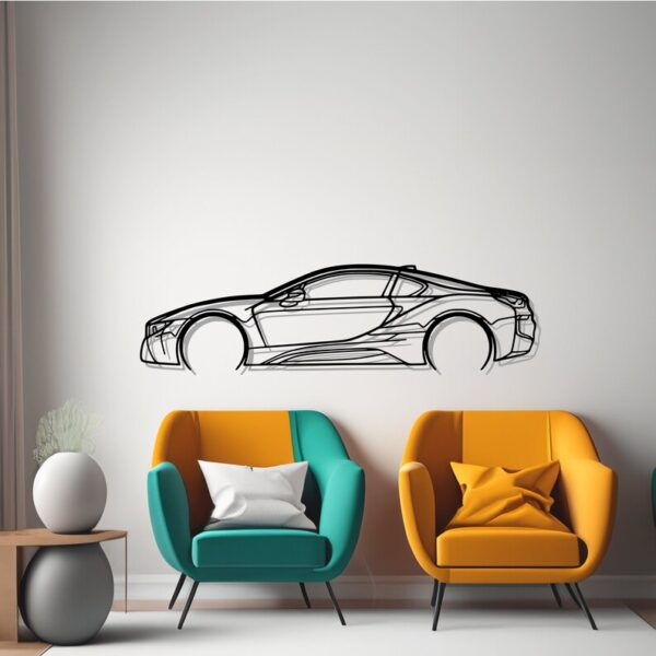 BMW i8 Coupe wall decor