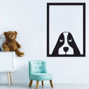 Peeking Pup Wall Art
