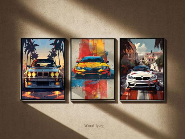 BMW Legend - Trio Wall Art Set