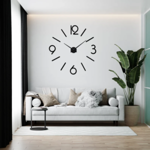 3D Modern Wall Clock