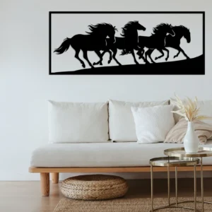 Running Horses Wall Art