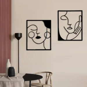 Surreal Faces Wall Art