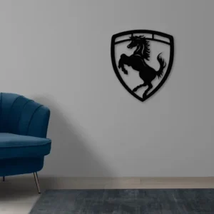 Ferrari Logo Wall Art